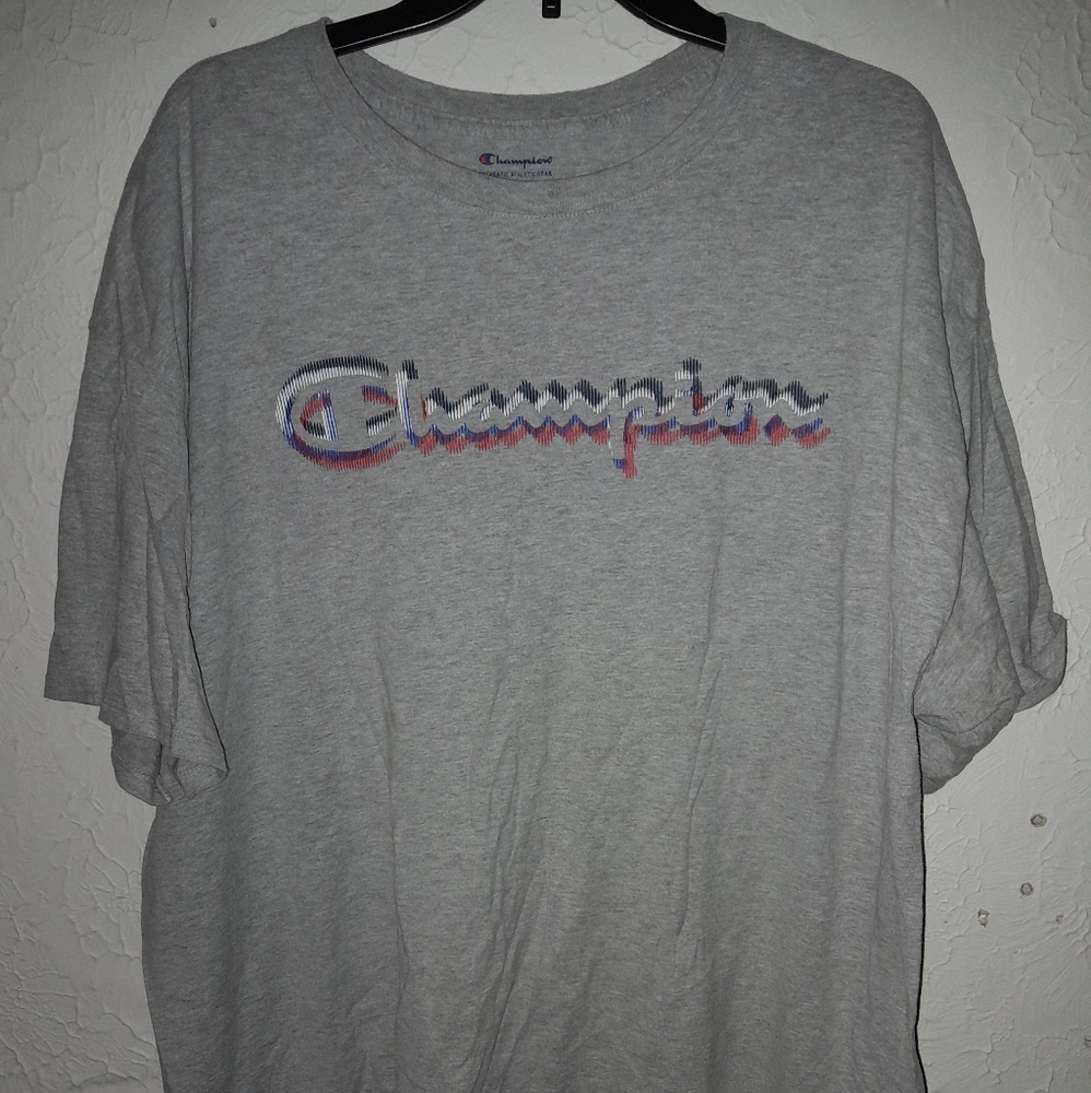 Champion Gray Men's T-Shirt